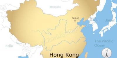 Peta China dan Hong Kong