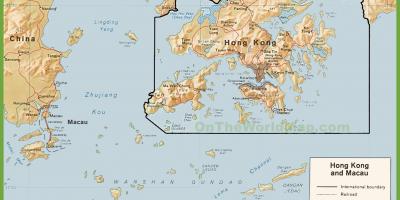 Politik peta Hong Kong