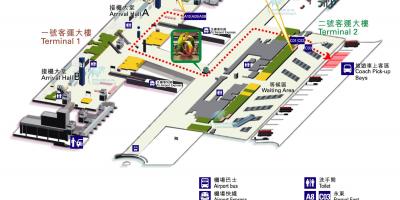 Hong Kong airport peta terminal 1 2